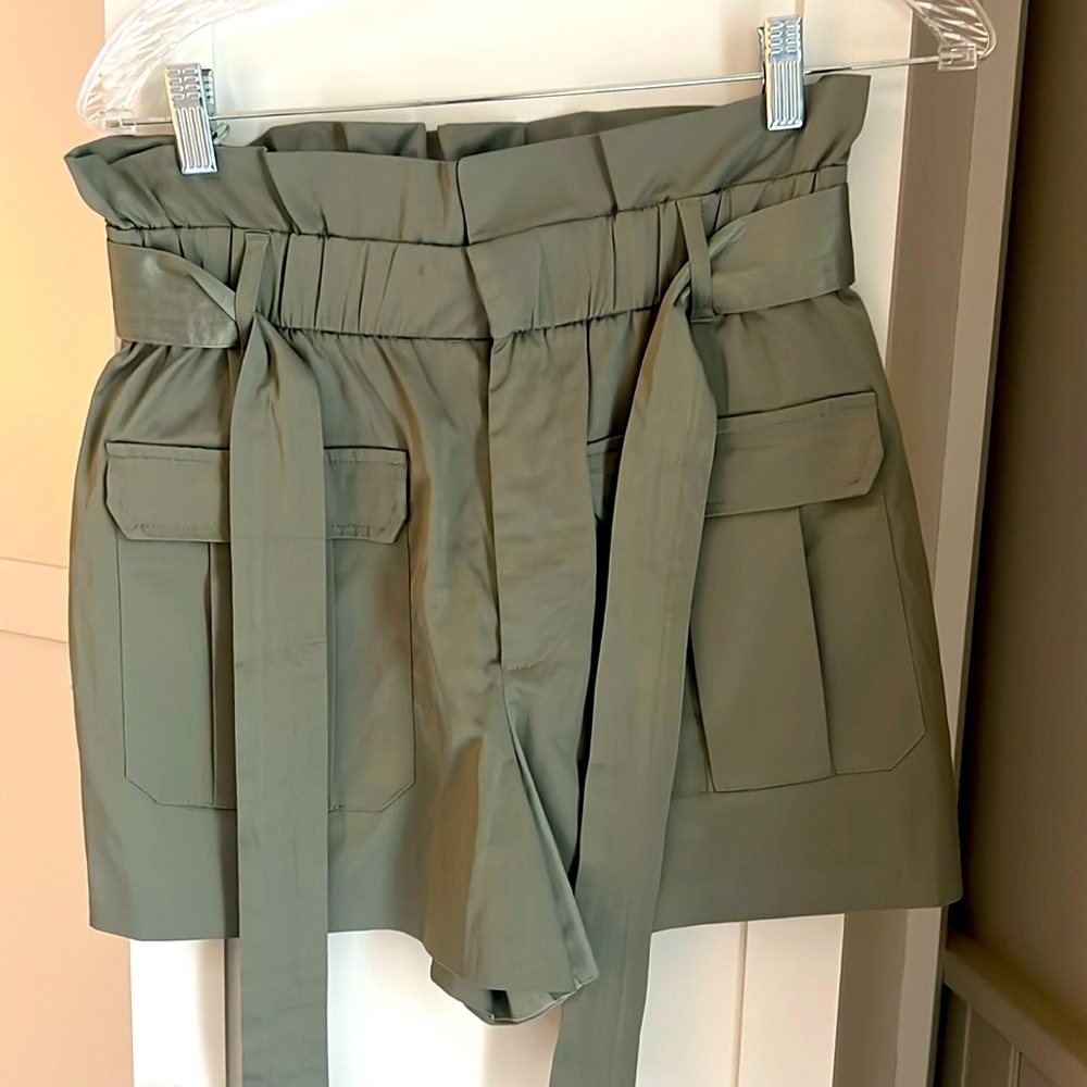 Cute Zara belted shorts, Size small